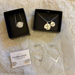 Lot of 4 Silver Jewelry Set